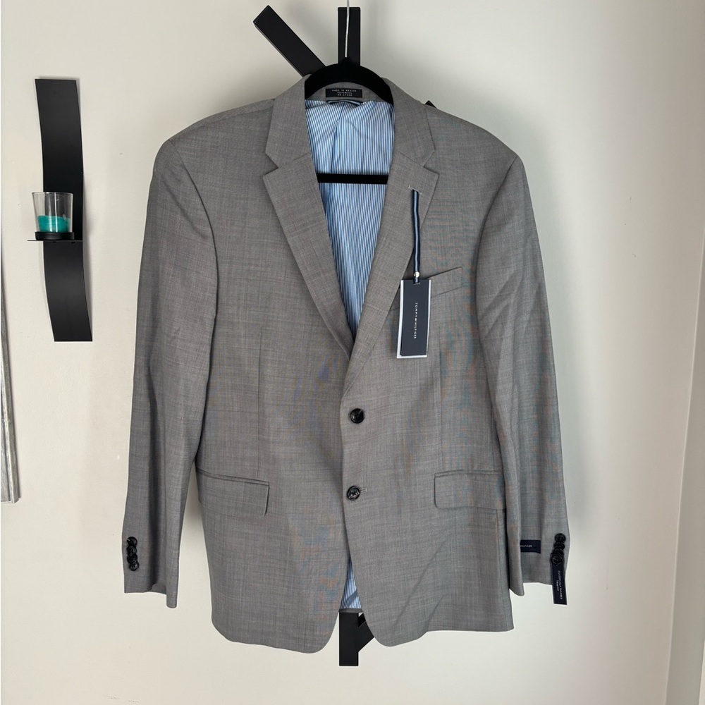 Tommy Hilfiger Classic Gray Blazer